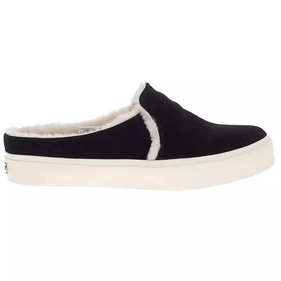 Staheekum Women Cozy Camp Mule Slip On Mule Slippers Size US 9 Black Suede - Picture 2 of 7
